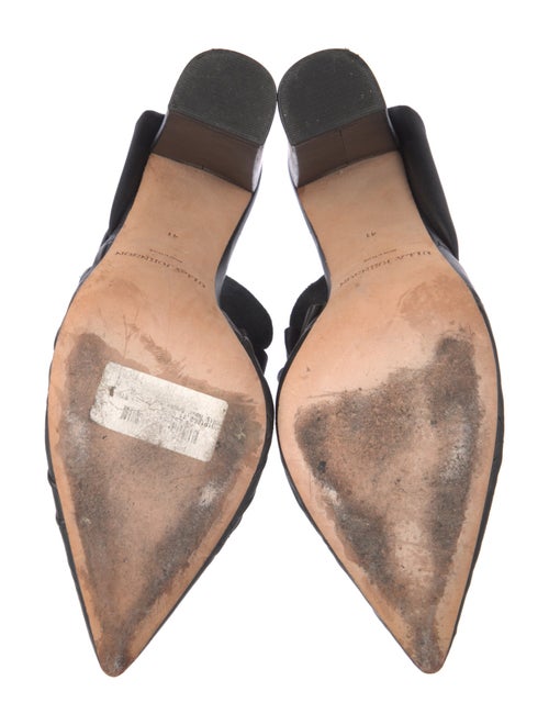 Ulla Johnson Leather Printed Mules