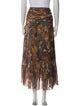 Ulla Johnson Printed Midi Length Skirt