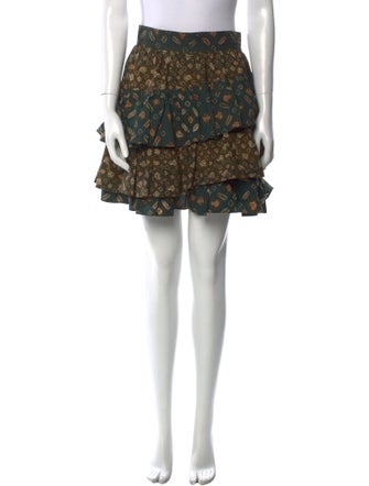 Ulla Johnson Printed Mini Skirt