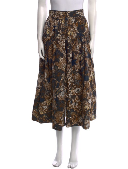 Ulla Johnson Printed Midi Length Skirt