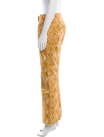 Ulla Johnson Floral Print Wide Leg Pants