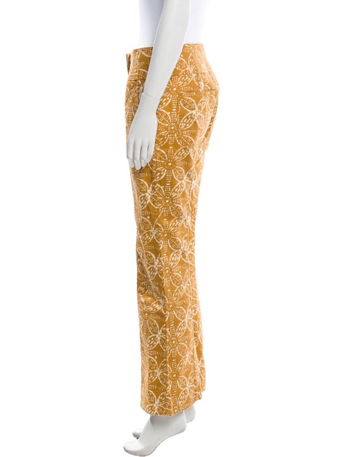 Ulla Johnson Floral Print Wide Leg Pants