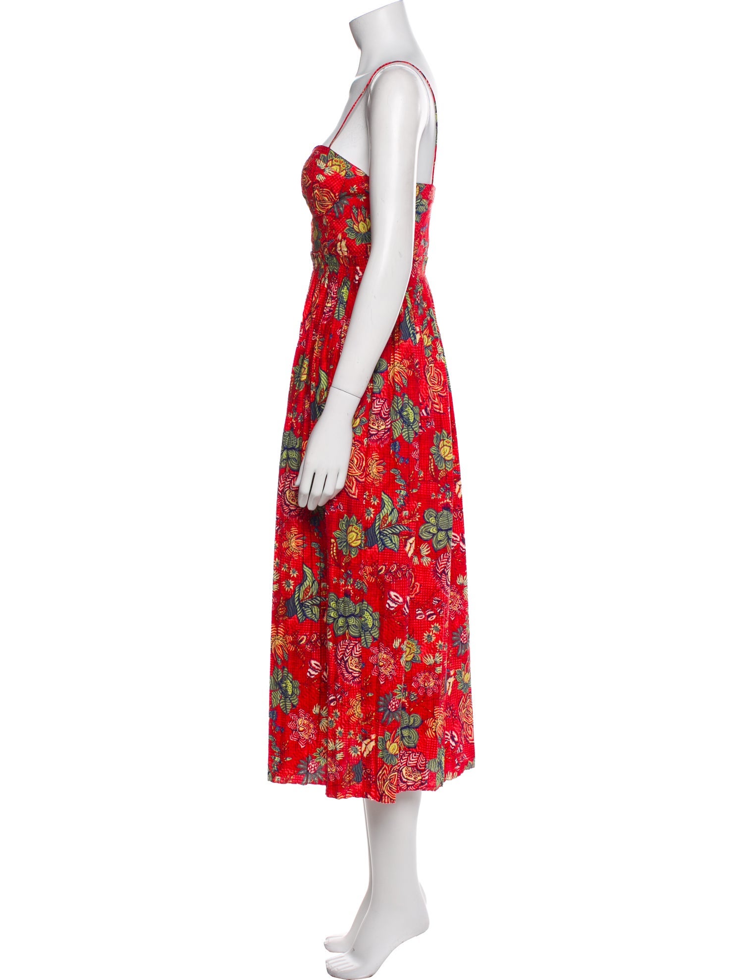 Ulla Johnson Floral Print Long Dress
