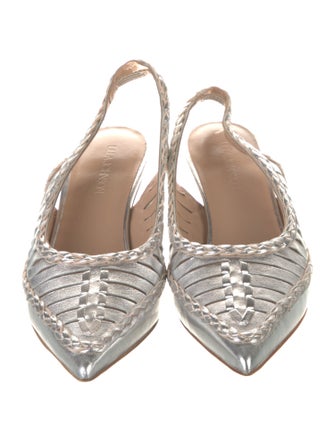 Ulla Johnson Leather Slingback Pumps