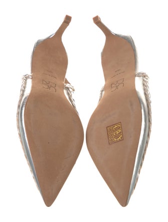 Ulla Johnson Leather Slingback Pumps