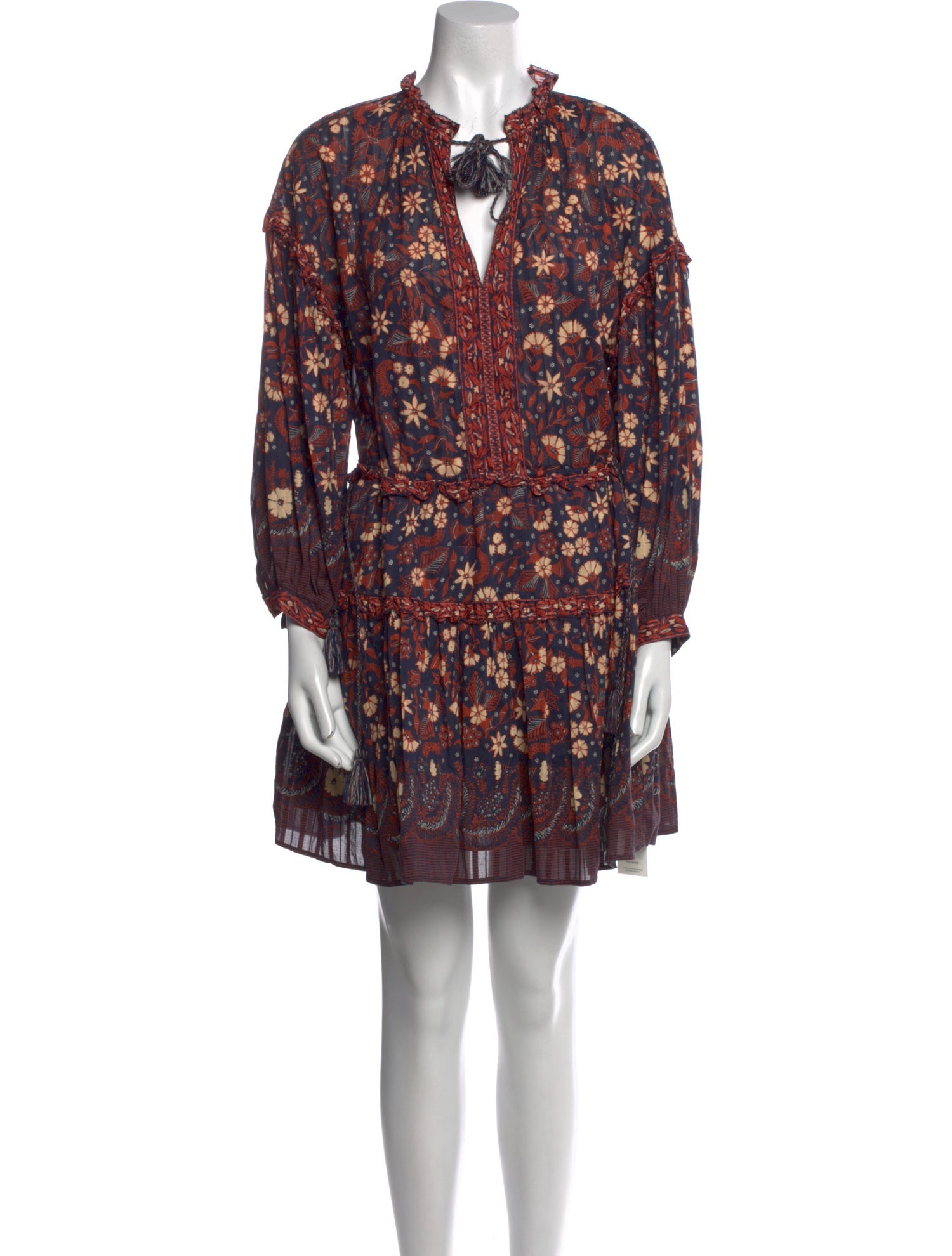 Ulla Johnson Floral Print Mini Dress