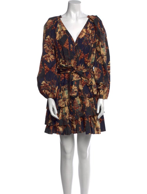 Ulla Johnson Floral Print Mini Dress