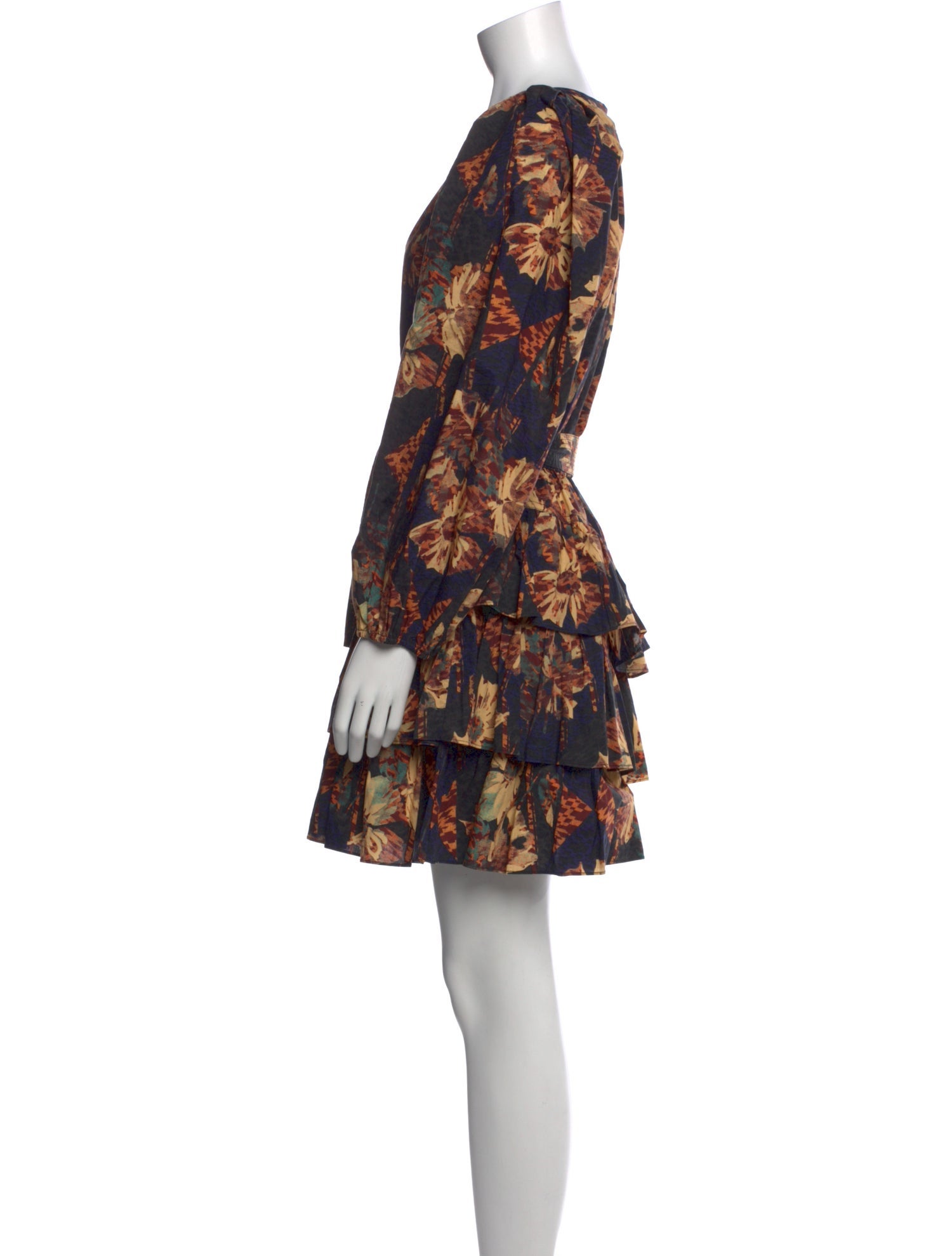 Ulla Johnson Floral Print Mini Dress