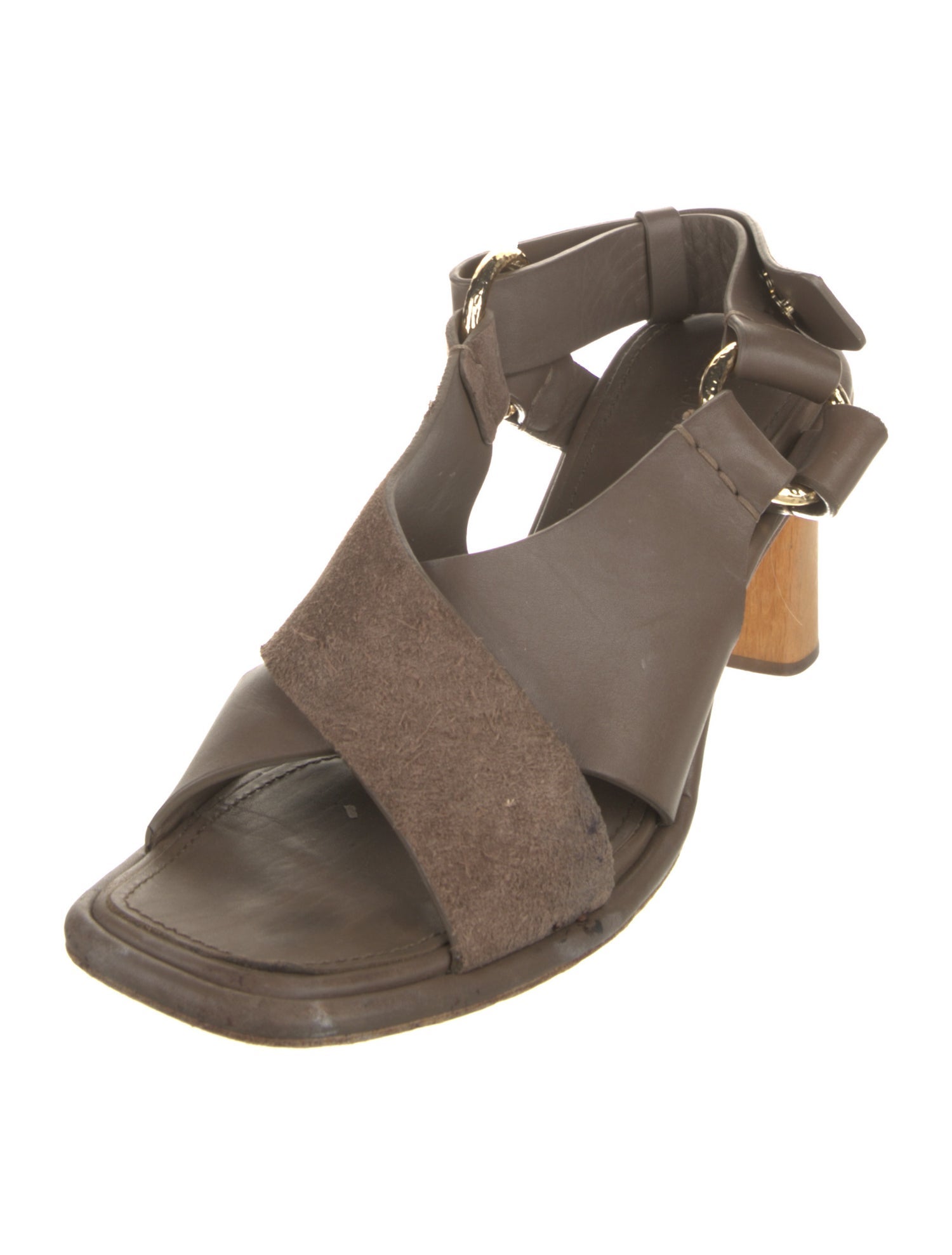 Ulla Johnson Leather T-Strap Sandals
