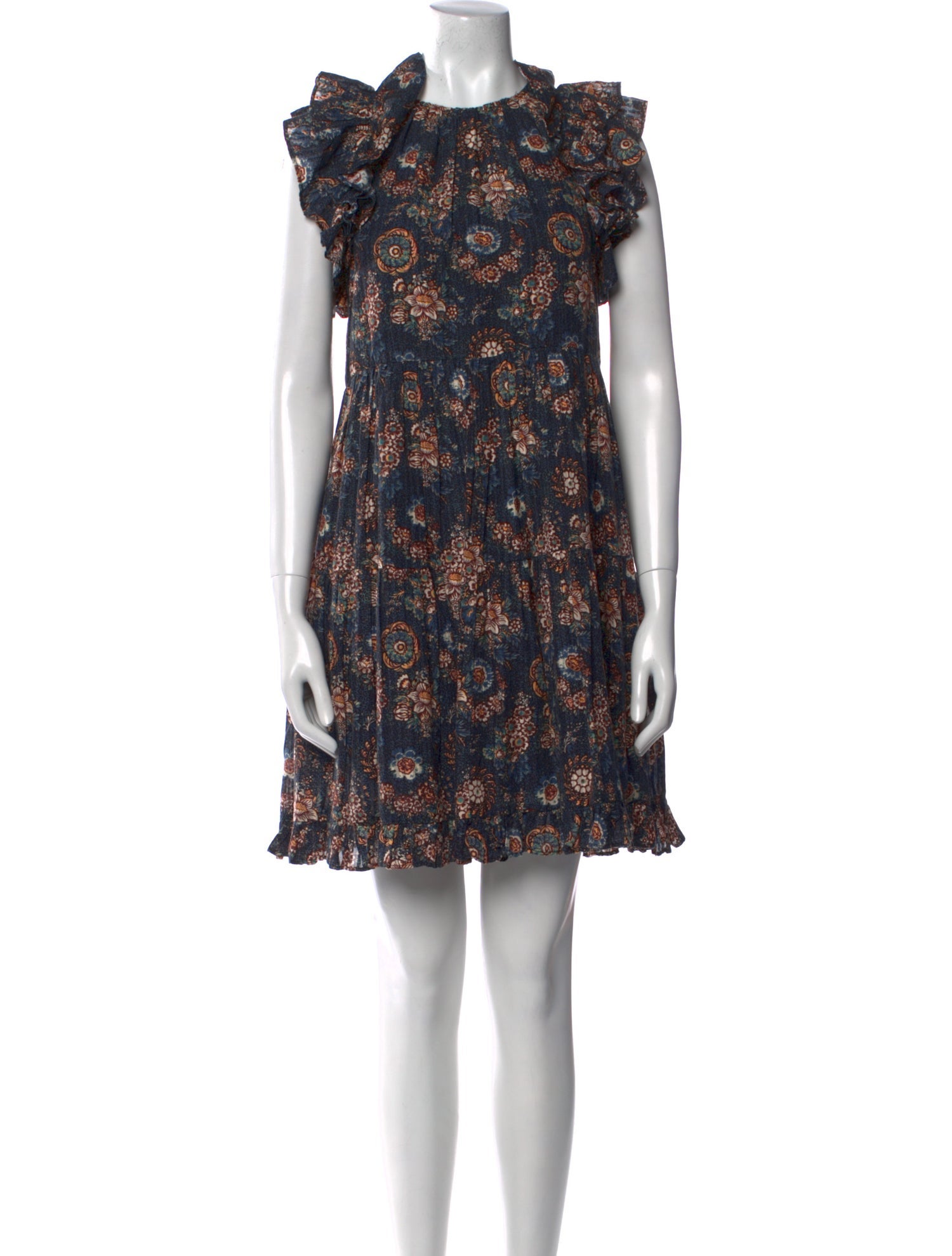 Ulla Johnson Floral Print Mini Dress