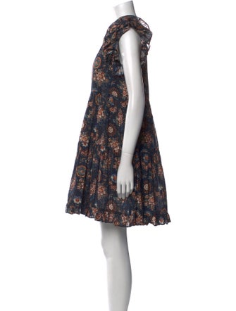 Ulla Johnson Floral Print Mini Dress