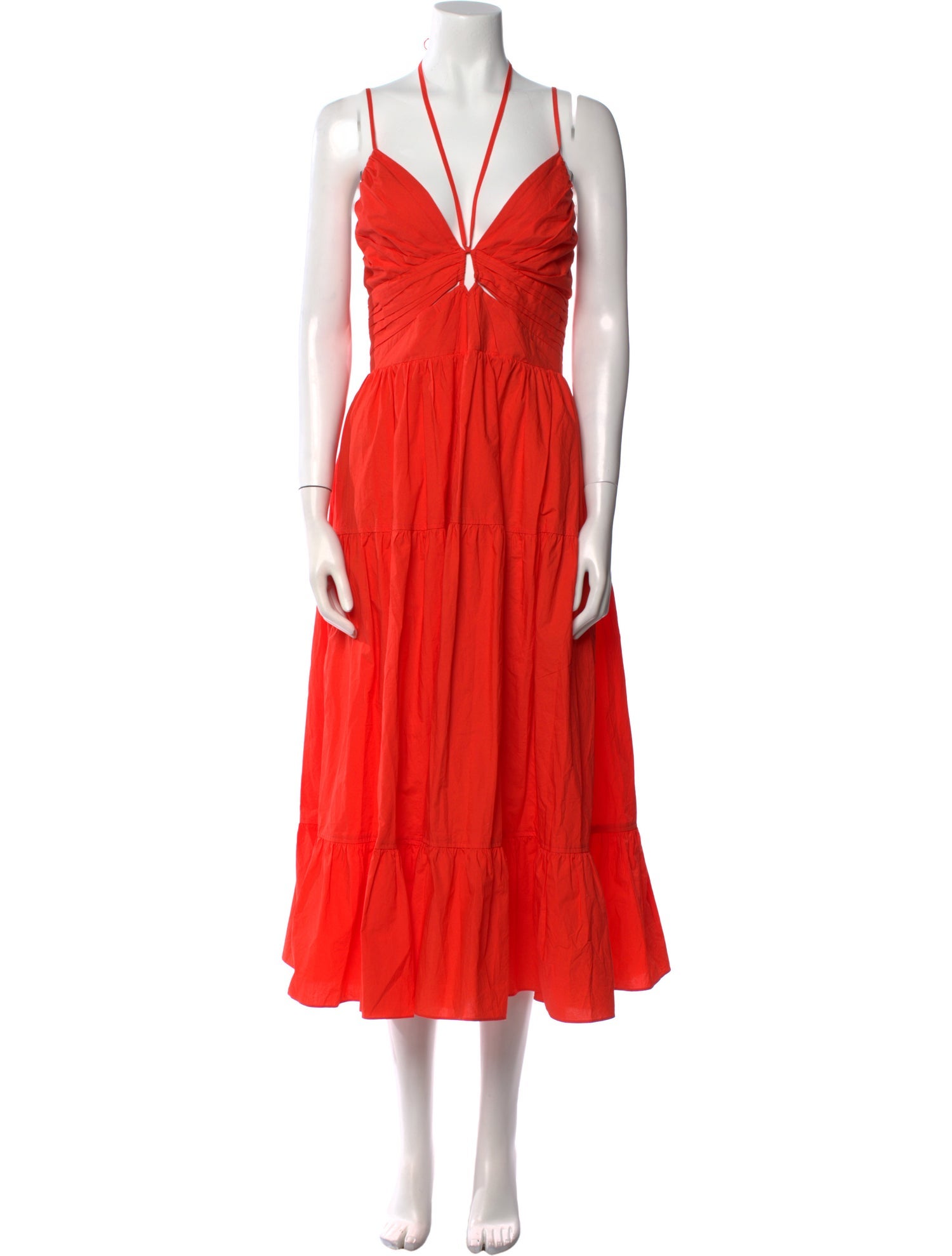 Ulla Johnson V-Neck Long Dress