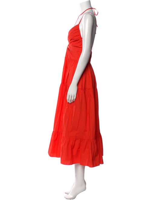 Ulla Johnson V-Neck Long Dress