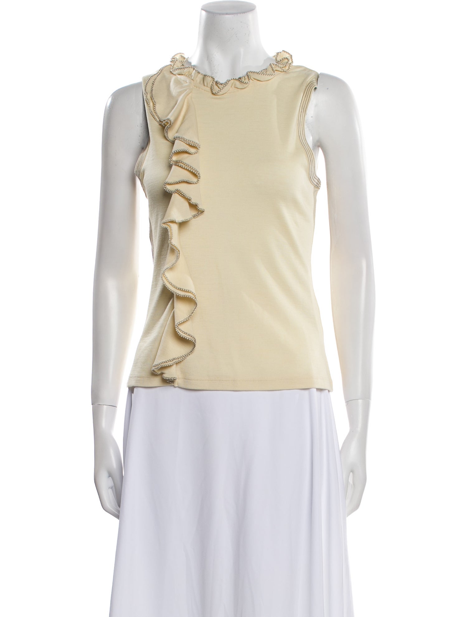 Ulla Johnson Wool Mock Neck Top