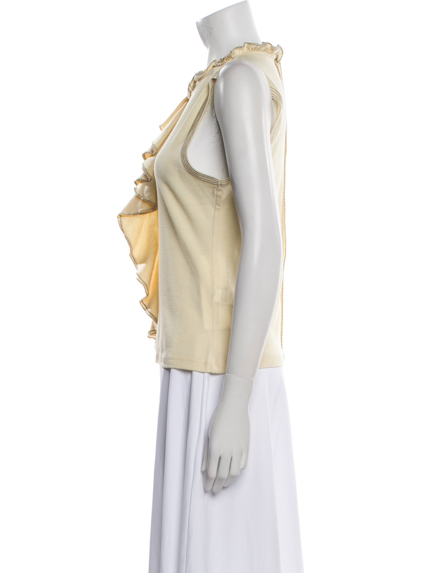 Ulla Johnson Wool Mock Neck Top