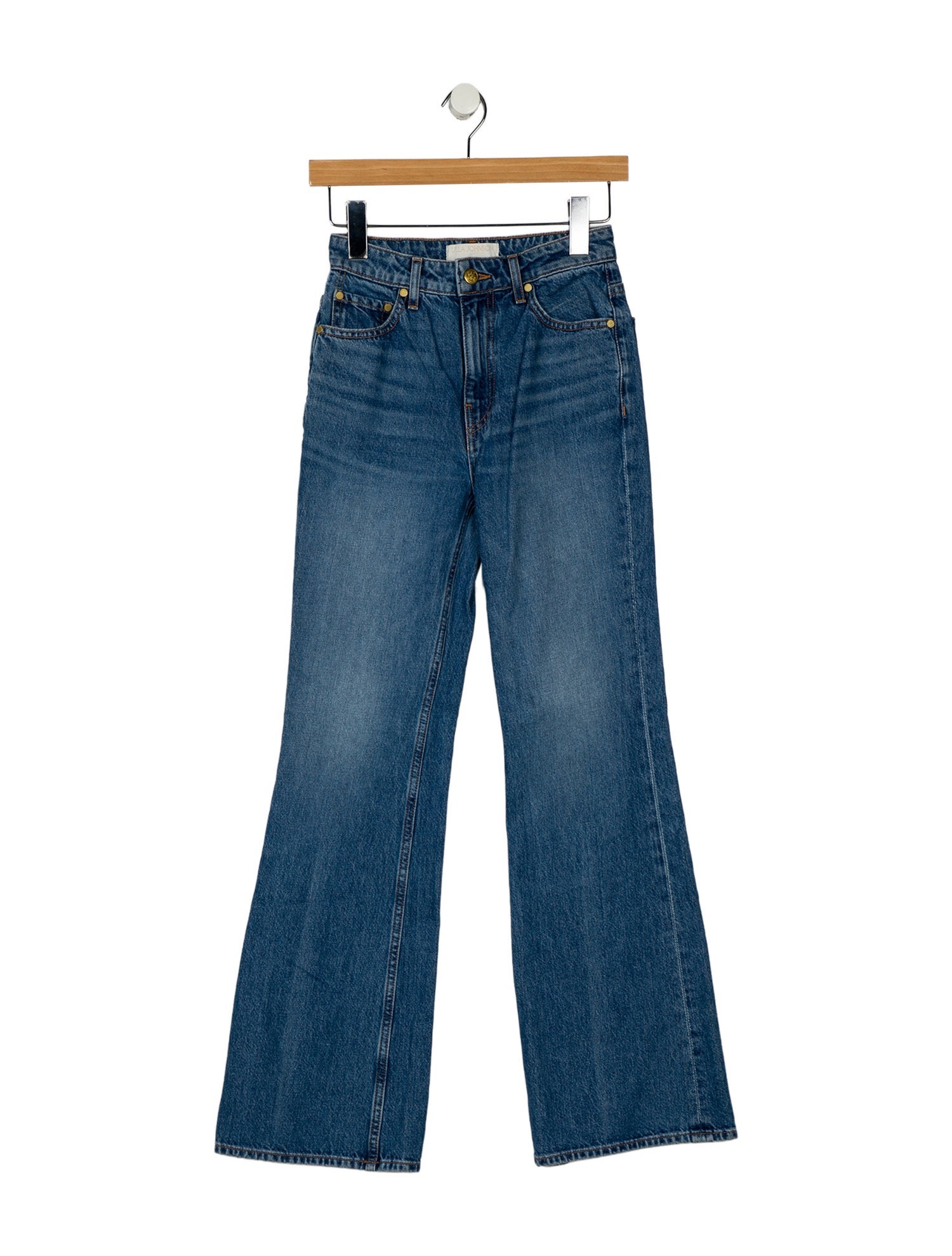 Ulla Johnson Mid-Rise Wide Leg Jeans