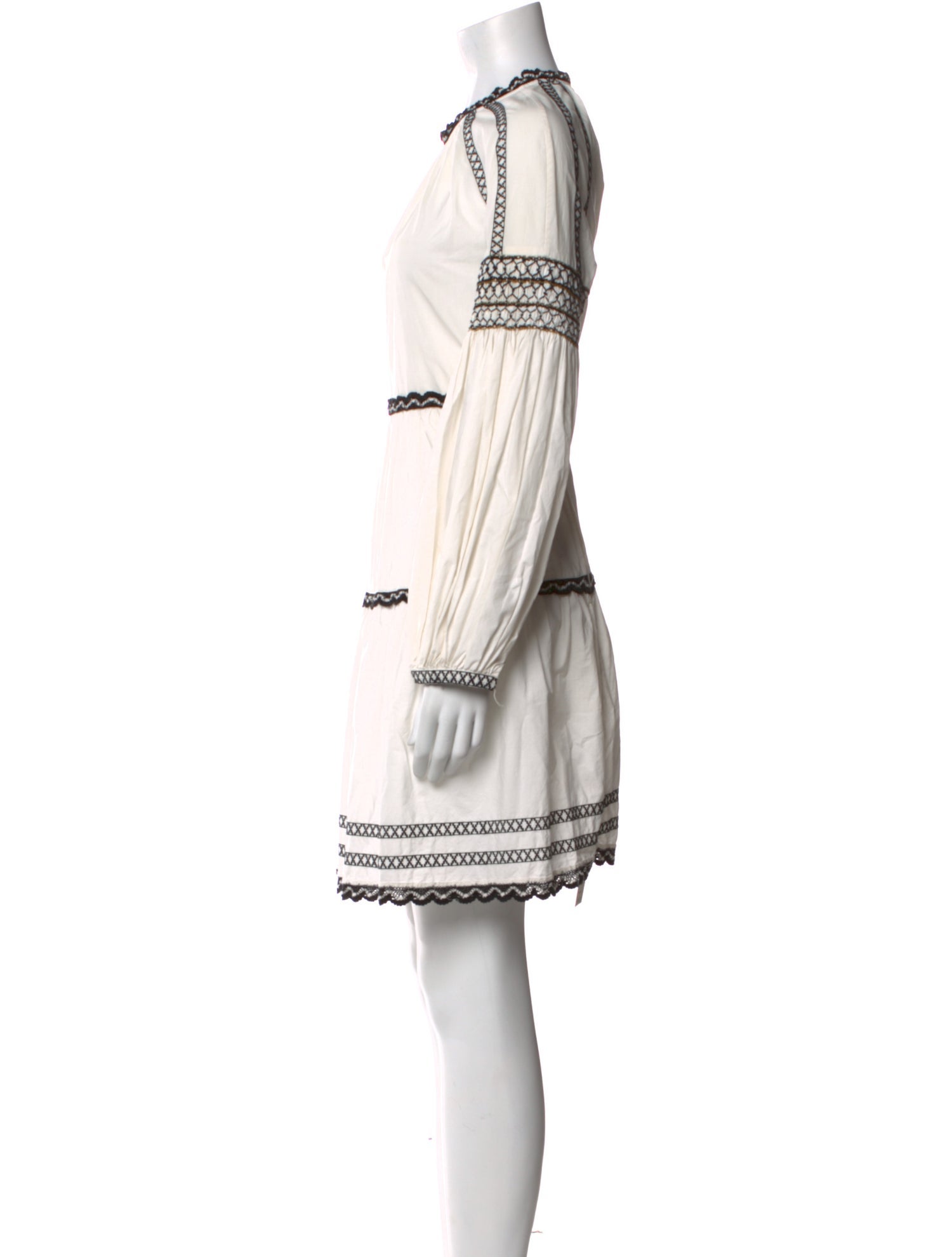 Ulla Johnson Striped Mini Dress