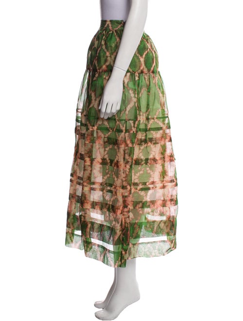 Ulla Johnson Silk Midi Length Skirt