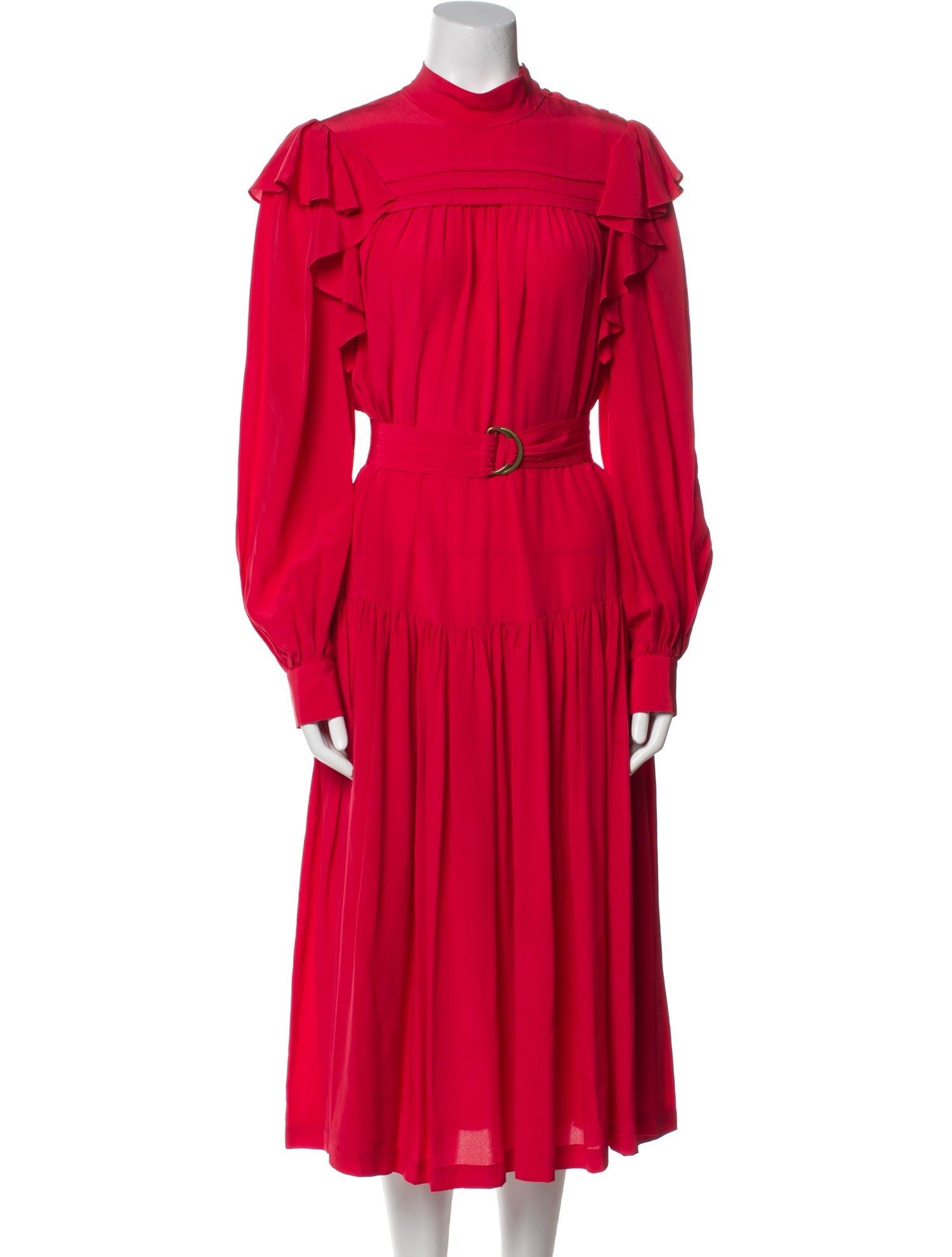 Ulla Johnson Silk Midi Length Dress