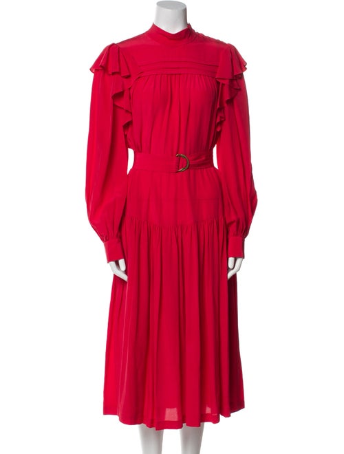 Ulla Johnson Silk Midi Length Dress