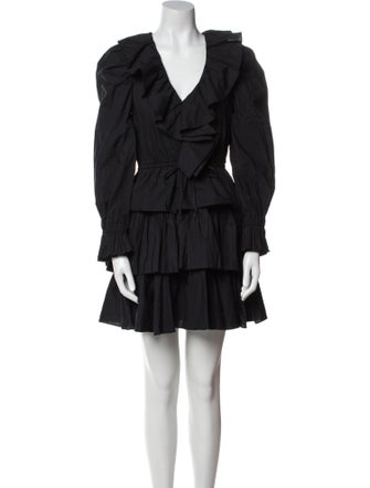 Ulla Johnson V-Neck Mini Dress