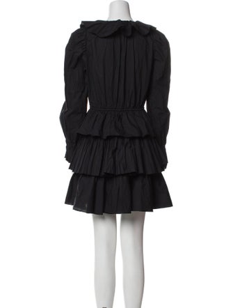 Ulla Johnson V-Neck Mini Dress