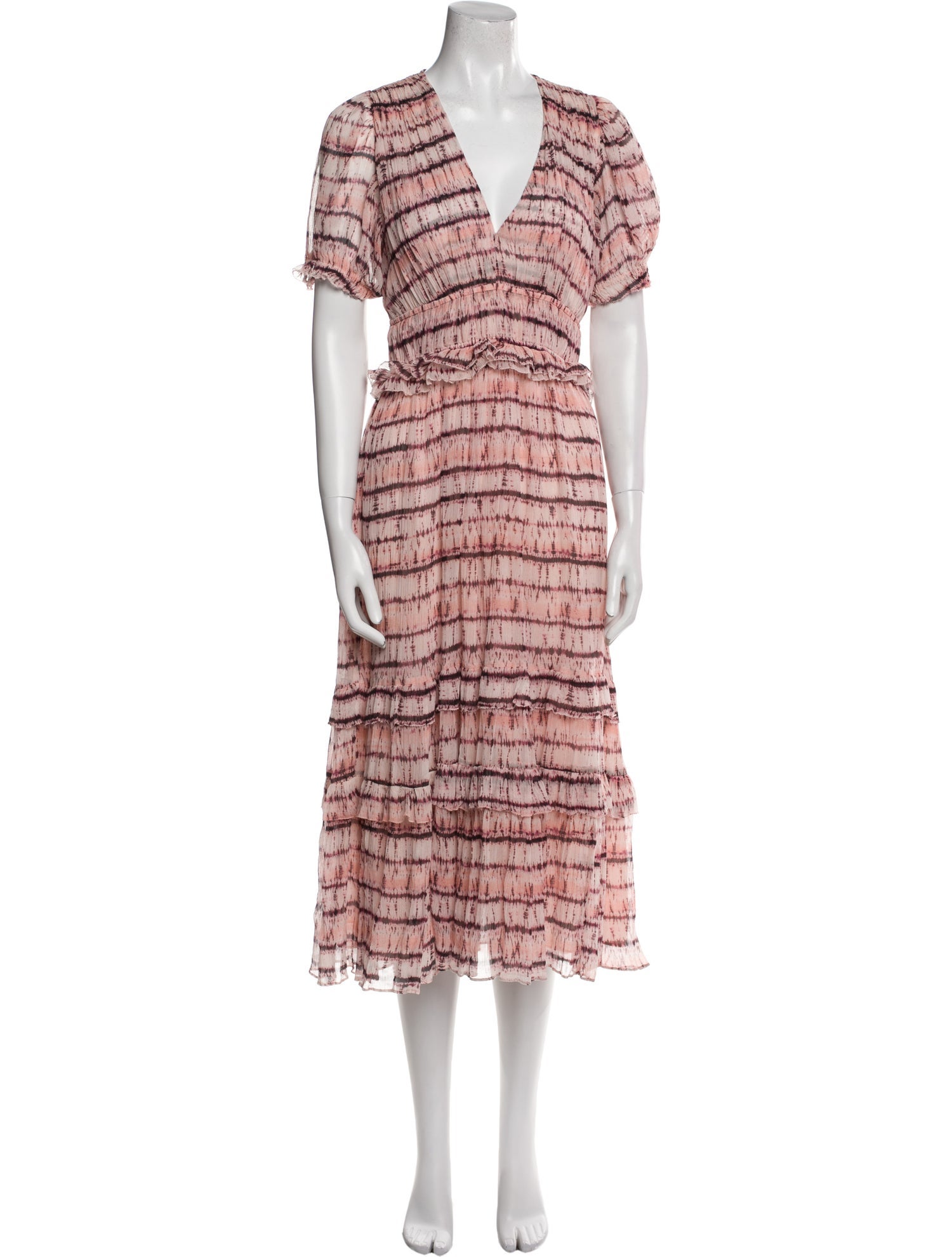 Ulla Johnson Silk Midi Length Dress