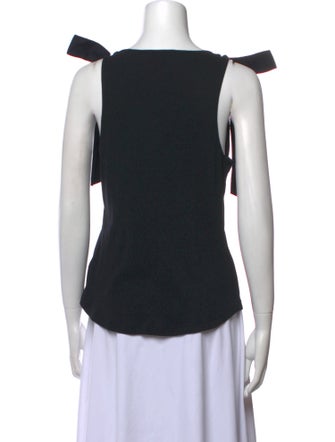 Ulla Johnson Scoop Neck Short Sleeve Top