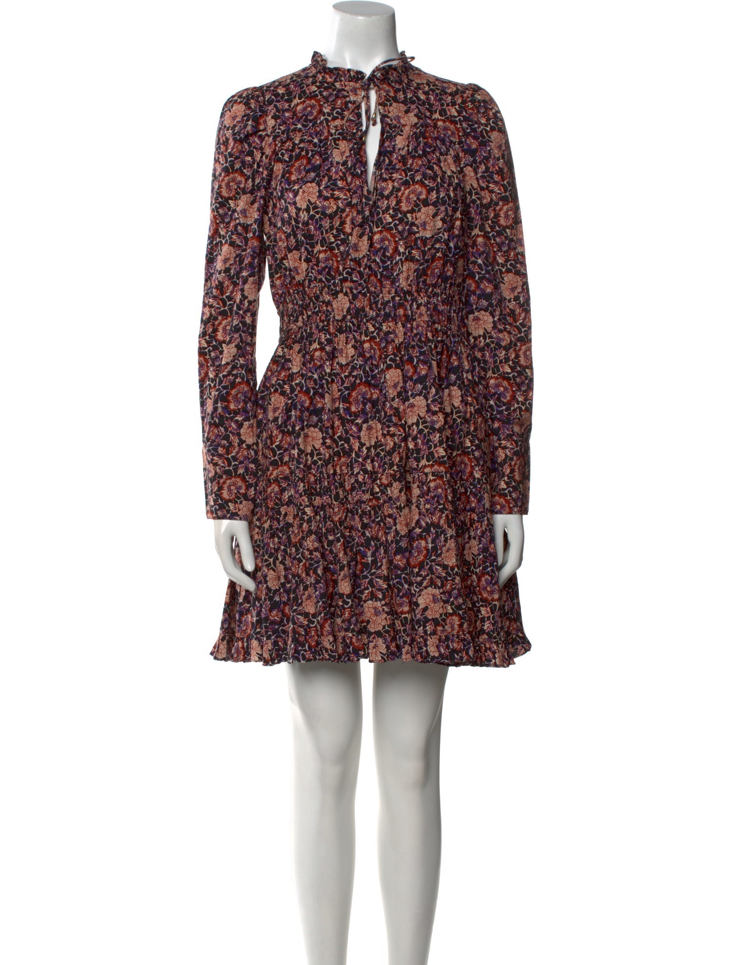 Ulla Johnson Floral Print Mini Dress