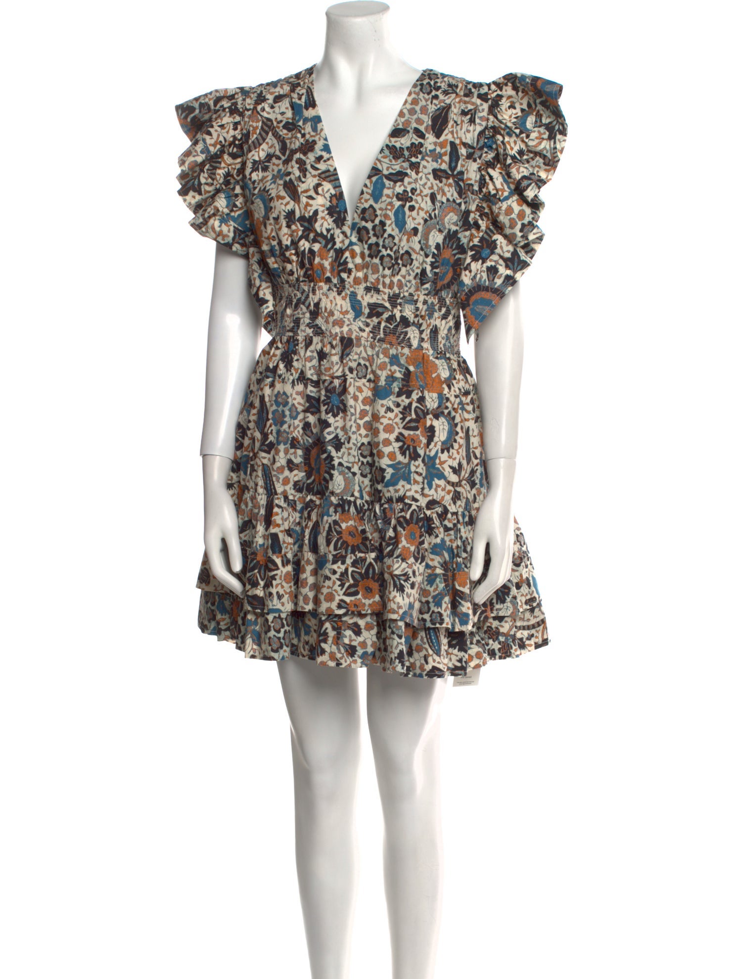 Ulla Johnson Floral Print Mini Dress