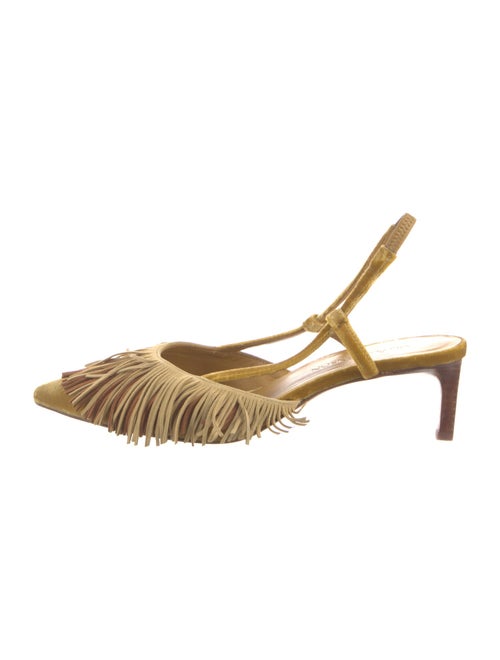 Ulla Johnson Suede Slingback Pumps