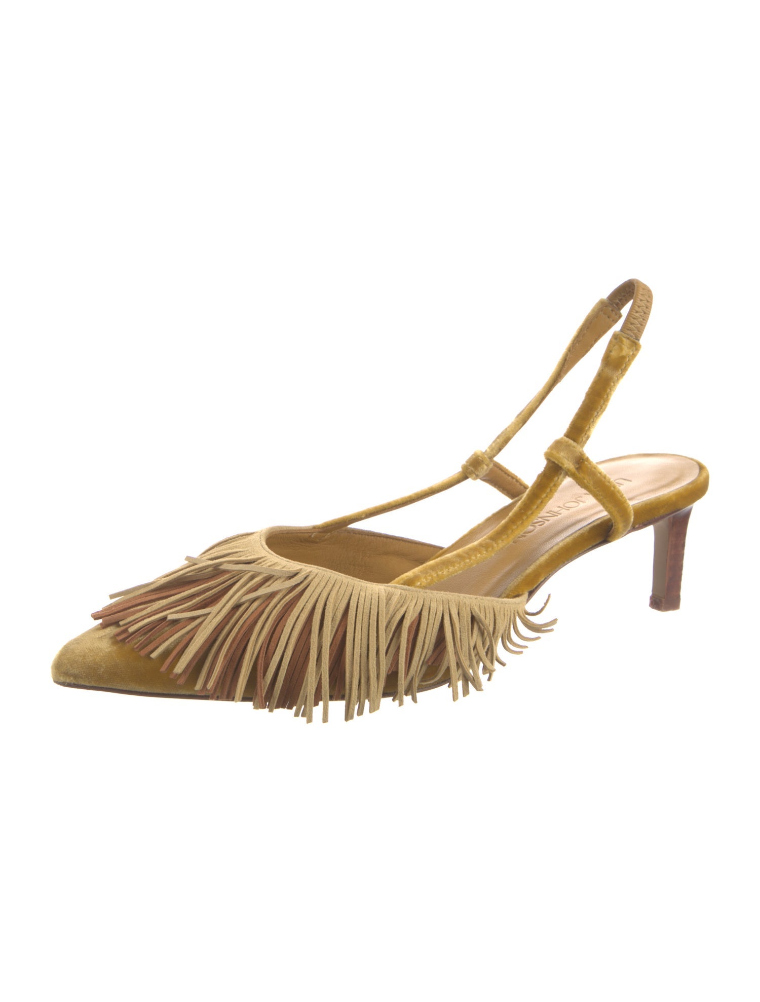 Ulla Johnson Suede Slingback Pumps