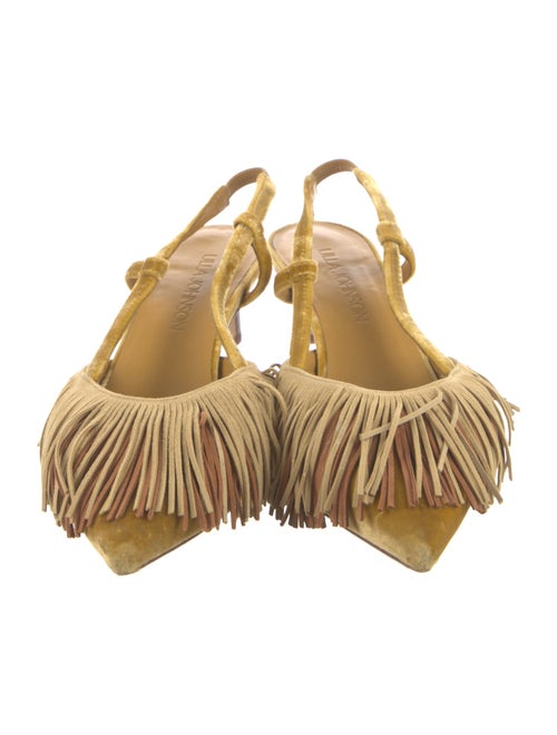 Ulla Johnson Suede Slingback Pumps