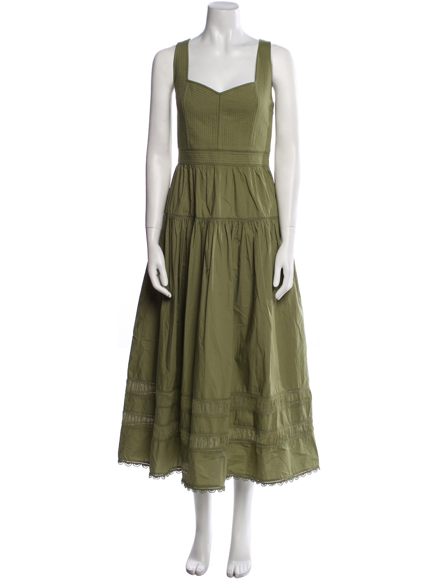 Ulla Johnson Square Neckline Long Dress w/ Tags