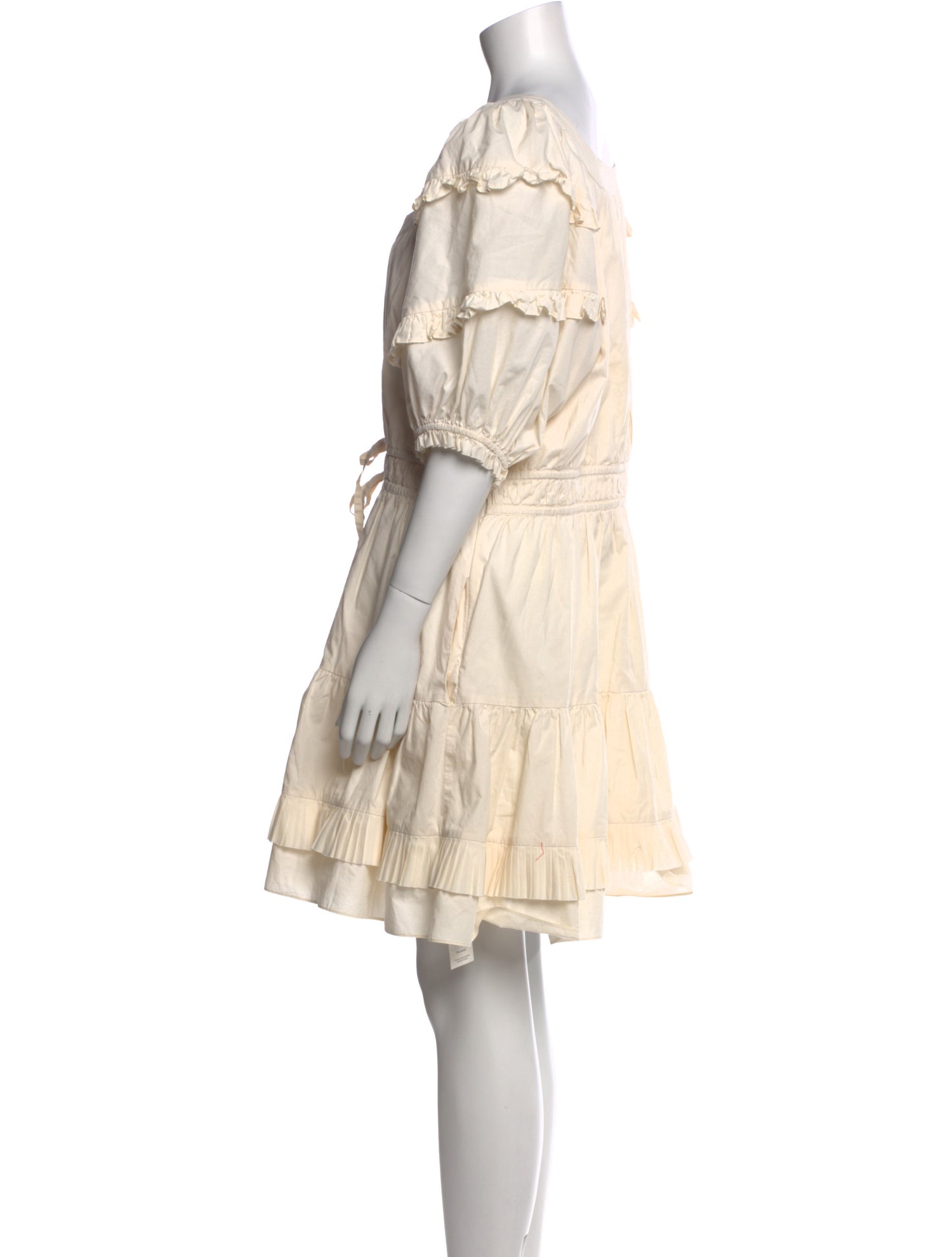 Ulla Johnson Scoop Neck Mini Dress