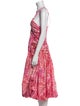 Ulla Johnson Printed Midi Length Dress