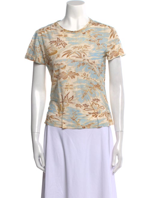 Ulla Johnson Printed Crew Neck T-Shirt