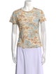 Ulla Johnson Printed Crew Neck T-Shirt