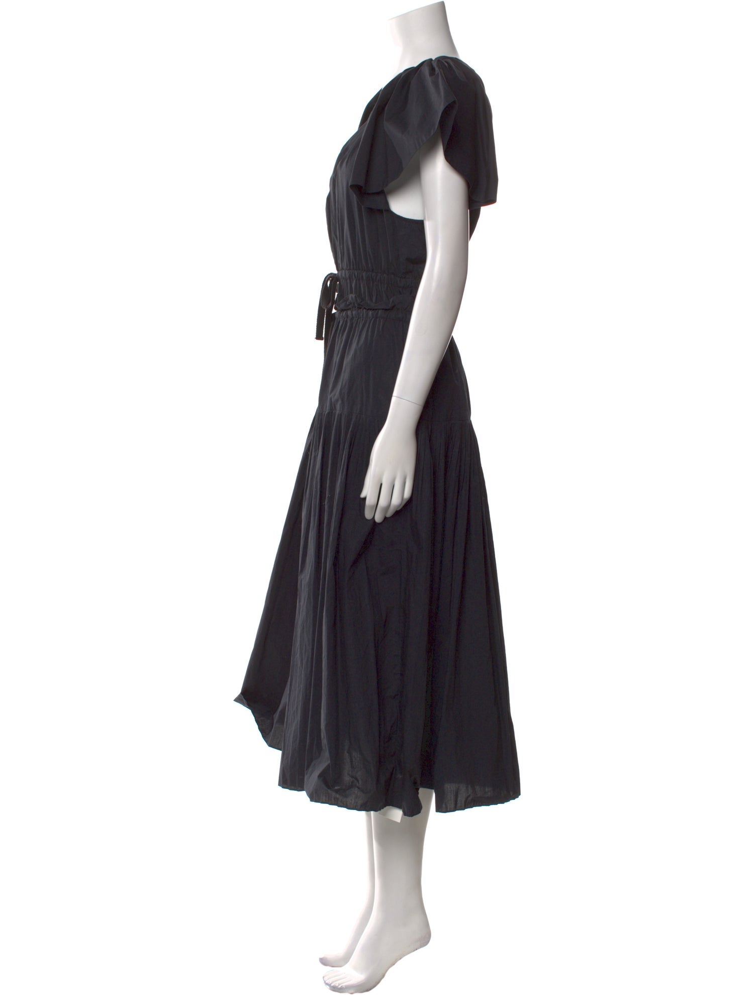 Ulla Johnson Crew Neck Long Dress