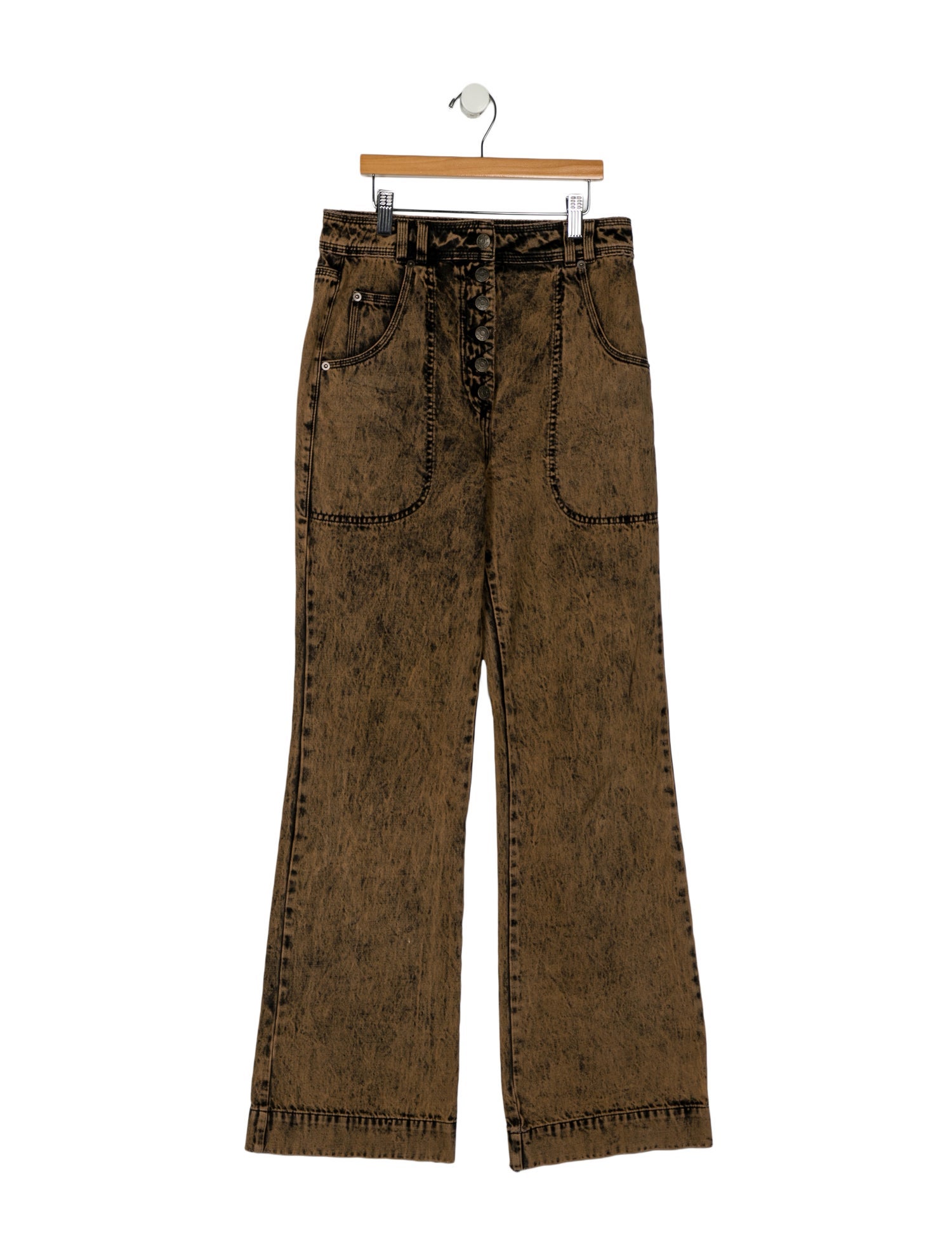 Ulla Johnson High-Rise Wide Leg Jeans