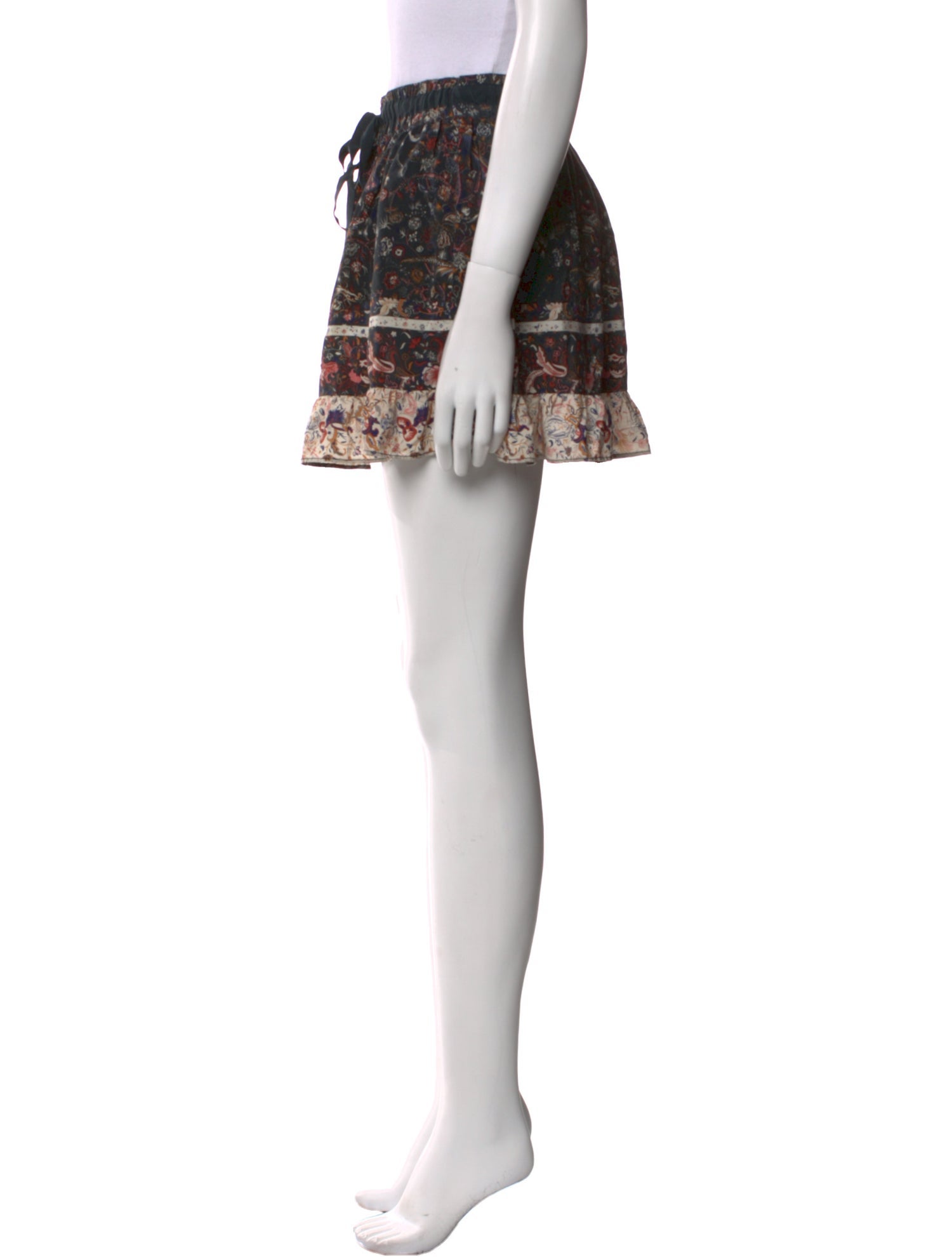 Ulla Johnson Floral Print Mini Skirt