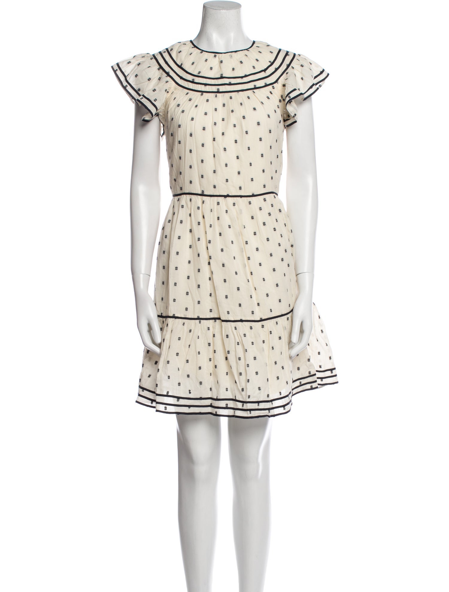 Ulla Johnson Printed Knee-Length Dress w/ Tags