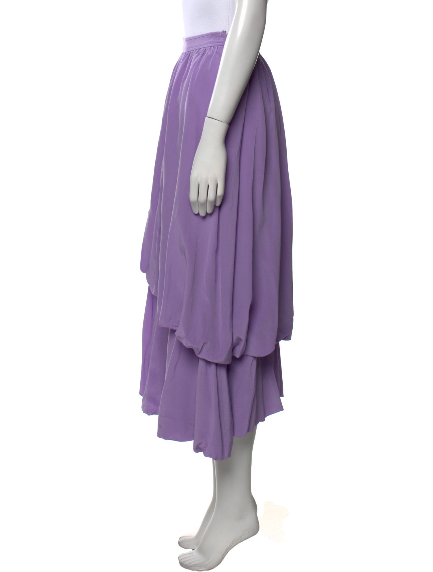 Ulla Johnson Silk Midi Length Skirt