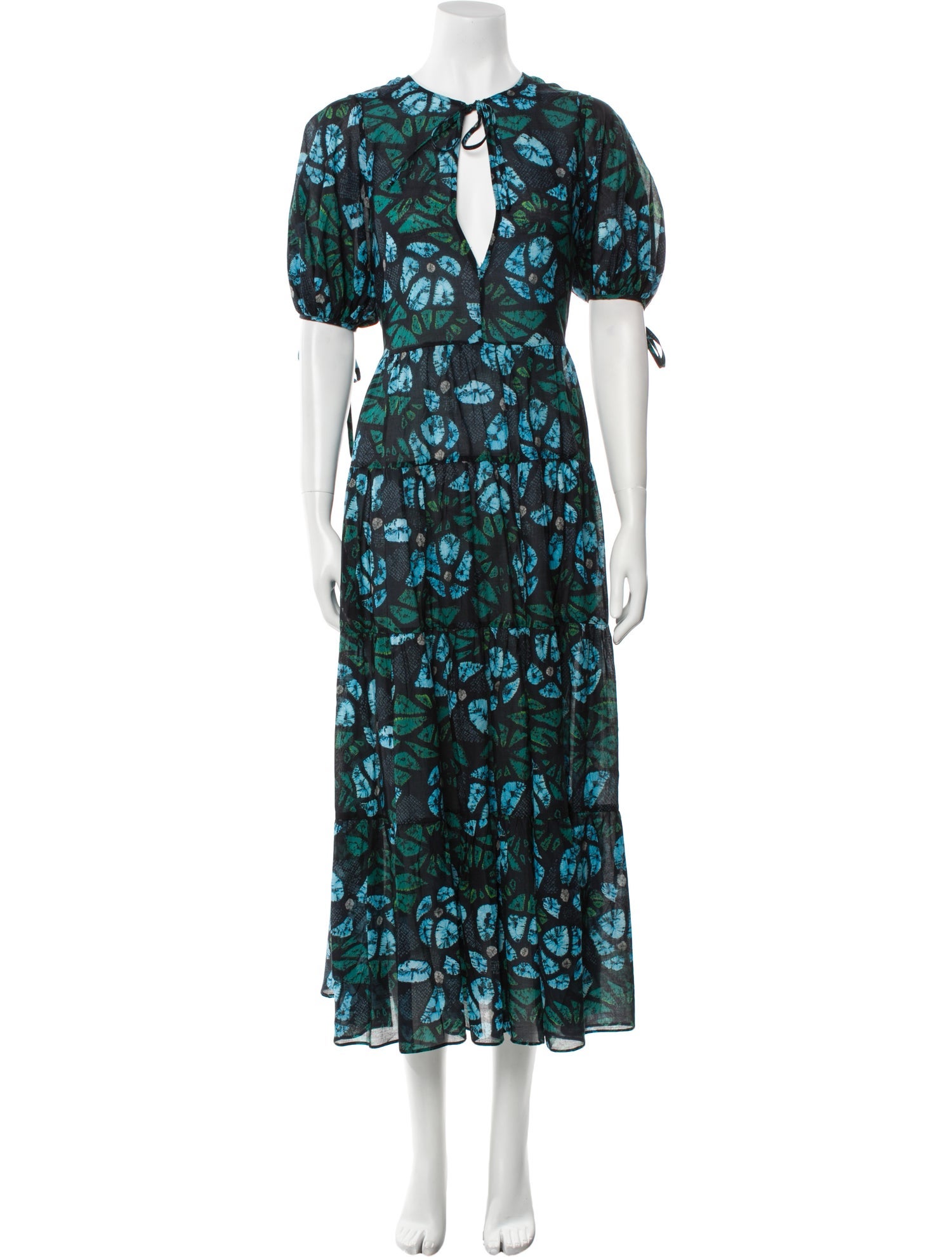 Ulla Johnson Floral Print Long Dress