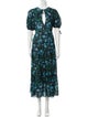 Ulla Johnson Floral Print Long Dress