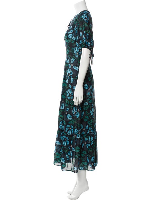 Ulla Johnson Floral Print Long Dress