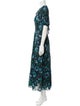 Ulla Johnson Floral Print Long Dress