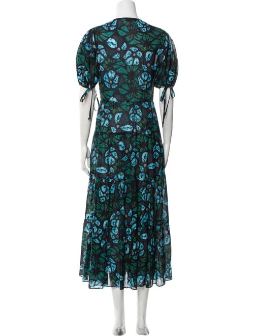 Ulla Johnson Floral Print Long Dress