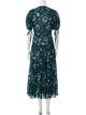 Ulla Johnson Floral Print Long Dress