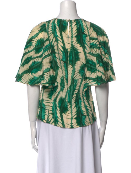 Ulla Johnson Silk Printed Blouse